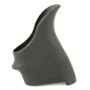Hogue HandALL Beavertail Grip, Fits Glock 42/43, Rubber, Finger Grooves, Black 18200 - Hogue
