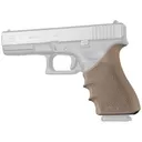 Hogue HandALL Beavertail Grip Sleeve, Fits Glock 17, 17MOS, 17L, 22, 35, 35MOS, 34, 34MOS, 31, 37, Flat Dark Earth 17033 - Hogue