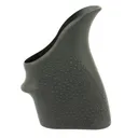 Hogue HandALL Beavertail Grip, Fits S&W M&P Shield 45, Kahr P9/P40/CW9/CW/403, Rubber, Finger Grooves, Black 18300 - Hogue