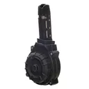 PROMAG 50rd Black Polymer Drum Magazine for Glock 20 10mm (DRM-A69) - Promag