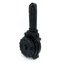 PROMAG 50rd Black Polymer Drum Magazine for Sig Sauer P228 9mm (DRM-A73) - Promag