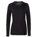 HOT CHILLYS Women's Pepper Skins Black Crewneck (PS3600-101) - Hot Chillys