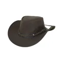 OUTBACK TRADING Wagga Wagga Chocolate Hat (1367-CHO) - Outback Trading