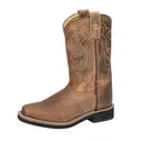 SMOKY MOUNTAIN BOOTS Kids Pueblo Dark Crazy Horse Western Boots (3520T) - Smoky Mountain Boots