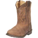 SMOKY MOUNTAIN BOOTS Kids Hopalong Brown Distress Western Boots (3234T) - Smoky Mountain Boots