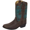 SMOKY MOUNTAIN BOOTS Kids Monterey Brown Western Boots - Smoky Mountain Boots