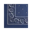 WYOMING TRADERS Bandana Navy Regular Silk Scarf (BN) - Wyoming Traders