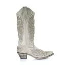 CORRAL Womens White Cross & Wings Boots (A3571-LD) - Corral