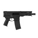 CMMG Dissent Mk4 5.56mm 6.5in 30rd Armor Black Semi-Automatic AR Pistol (55A938F-AB) - Cmmg