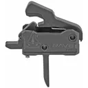 Rise Armament RAVE Super Sporting Trigger, Flat, 3.5 lb Single Stage Pull, Black, Anti-Walk Pins T017F-BLK - RISE Armament