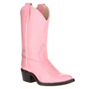 OLD WEST Girl's J Toe Pink Western Boot (8119) - Old West