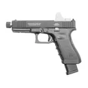 Advantage Arms Conversion Kit, 17-22G3-MOD, 22 LR, 4.49" Threaded Barrel, Fits Glock 17/22 Gen 3, Optics Ready, Black, Fixed Sights, 15 Rounds, 2 Magazines AAC17-22G3-MOD - Advantage Arms