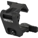 Unity Tactical FAST, Magnifier Mount, 2.26" Optical Height, Compatible with G23, G30, G33, G43, G45, VMX-3T, Micro3X, Micro6X, 3X MAG-C, Juliet3X, Juliet4X, Juliet Micro3X, Anodized Finish, Black FST-OMB - UNITY Tactical