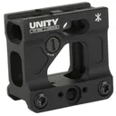 Unity Tactical FAST Micro, Red Dot Mount, 2.26" Optical Height, Compatible with T1/T2 Footprints, Anodized Finish, Black FST-MICB - UNITY Tactical