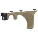 Viridian Weapon Technologies 4LUX Handstop with Light, M-LOK Mounting, Flat Dark Earth, 400 Lumens 912-0075 - Viridian