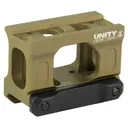 Unity Tactical FAST Micro, Red Dot Mount, 2.26" Optical Height, Compatible with CompM5s, CompM5b, Duty RDS Footprints, Anodized Finish, Flat Dark Earth FST-MISF - UNITY Tactical