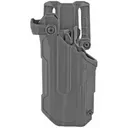 BLACKHAWK T-Series L3D, Duty Holster, Left Hand, Black Finish, Fits Glock 17/19/22/31 With TLR1/TLR2, Includes Jacket Slot Belt Loop 44N600BKL - Blackhawk!
