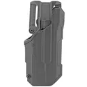 BLACKHAWK T-Series L2D, Duty Holster, Right Hand, Black Finish, Fits Glock 21 With TLR1/TLR2, Includes Jacket Slot Belt Loop 44N213BKR - Blackhawk!
