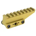 Unity Tactical FAST, Red Dot Riser, Elevates Absolute Cowitness to 2.26" Optical Height, Direct to Picatinny, Anodized Finish, Flat Dark Earth FST-ORAF - UNITY Tactical