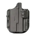 Alien Gear Holsters Rapid Force Level II Slim, Outside the Waistband Holster, Fits Sig P365/P365 SAS with Light, Polymer, Paddle Attachment, Black R2-PA-0900-R-B-L1-D - Alien Gear
