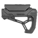 F.A.B. Defense GL-Core CP AR-15 Buttstock, Fits Mil-Spec And Commercial Tubes, Adjustable Cheek Rest, Black FX-GLCORECPB - FAB Defense