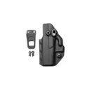 Crucial Concealment Covert IWB, Inside Waistband Holster, Fits Taurus GX4, Ambidextrous, Kydex, Black 1219 - Crucial Concealment