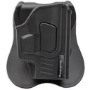 Bulldog Cases Rapid Release Holster, Fits M&P Shield EZ 9MM/380ACP, Polymer, Matte Finish, Black, Right Hand RR-SWMPSEZ - Bulldog Cases