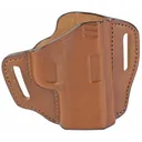 Bianchi Model #57 Remedy Open Top Leather Holster, Fits Springfield XDS, Tan, Right Hand 23966 - Bianchi