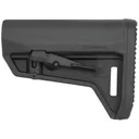 Magpul Industries MOE SL-M Carbine Stock, Fits Mil-Spec Buffer Tubes, Matte Finish, Black MAG1242-BLK - Magpul Industries