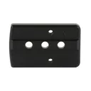 Unity Tactical Fast, Offset Optic Mounting Plate, 2.05" Optical Height, Compatible with UNTY LPVO Mount and Adapter, RMR/SRO Footprint, Anodized Finish, Black FST-SOPR - Unity Tactical