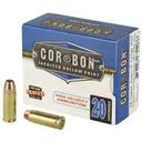 CorBon Self Defense, 38 Super, 125 Grain, Jacketed Hollow Point, +P, 20 Round Box 38X12520 - Cor-Bon