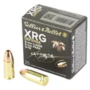 Sellier & Bellot XRG, 9MM, 100 Grain, Jacketed Hollow Point, 25 Round Box SB9XA - Sellier and Bellot