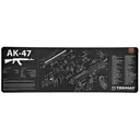 TekMat AK-47 Rifle Mat, 12"x36", Black, Includes Small Microfiber TekTowel, Packed In Tube TEK-R36-AK47 - TekMat