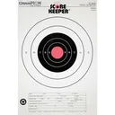 Champion Traps & Targets Orange Bullseye Scorekeeper Target, 25 Yard Pistol Slow Fire, 12 Pack 45723 - Champion Target