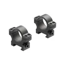 LEUPOLD BackCountry Cross-Slot 1in Low Matte Black Scope Rings (175116) - Leupold