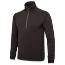BERETTA Men's Ceramic Face Fleece Brown Bark Pullover (P3561T219908AA) - Beretta