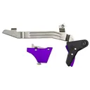 TIMNEY TRIGGERS Alpha Competition Trigger for Glock Gen 3/4 (ALPHA-GLOCK-3-4-PURP) - Timney Triggers