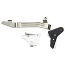 TIMNEY TRIGGERS Alpha Competition Trigger for Glock Gen 3/4 (ALPHA-GLOCK-3-4-SILV) - Timney Triggers