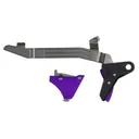 TIMNEY TRIGGERS Alpha Competition Trigger for Glock Gen 5 (ALPHA-GLOCK-5-PURPLE) - Timney Triggers