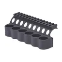 Mesa Tactical 6-Shell Side Saddle, 12 Gauge, Fits Benelli M4, On-gun shotshell carriers, Black Finish 90880 - Mesa Tactical