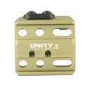 Unity Tactical FUSION, Micro Hub Base, Anodized Finish, Flat Dark Earth FUS-MHF - UNITY Tactical