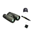 VORTEX Viper HD 10x42mm Binocular with Lens Cleaning Pen, Logo Black Camo Hat and Microfiber Cleaning Cloth - Vortex Optics