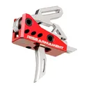 RISE ARMAMENT RA-535 Advanced-Performance AR15/AR10 With Anti-Rotation Pins Silver Trigger (RA-535-SLVR) - RISE Armament