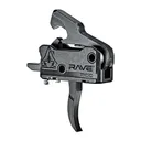 RISE ARMAMENT Rave PCC With Anti-Walk Pins Curved Trigger (T017-PCC-BLK) - Rise Armament