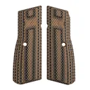 FN AMERICA High Power Hyena Brown G10 Grips (20-100624) - FN