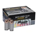 SIG SAUER Elite V-Crown 9mm 124Gr JHP 20rd Box Ammo (E9MMA2-20) - Sig Sauer