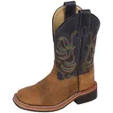 SMOKY MOUNTAIN BOOTS Kids Jesse Brown/Navy Western Boots (3749) - Smoky Mountain Boots