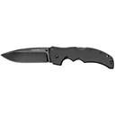 Cold Steel Recon 1, Folding Knife, S35VN with DLC Coating, Plain Edge, Spear Point, 4" Blade CS-27BS - Cold Steel