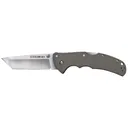 Cold Steel Code 4, Folding Knife, S35VN Steel, Plain Edge, 3.5" Blade CS-58PT - Cold Steel