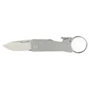 SOG Knives & Tools KeyTron, Folding Knife, 1.8" Straight Edge Clip Point, Black Kraton Handle, 5Cr15MoV Steel, Satin Finish, Gray SOG-KT1001-CP - SOG Knives